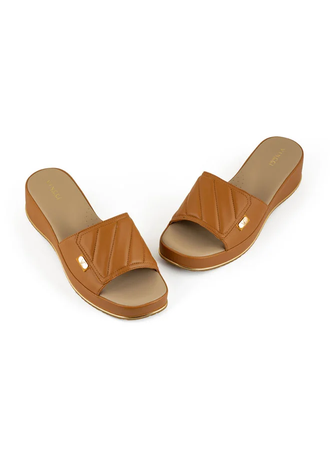 Vincci Women Single Strap Wedge Sandals