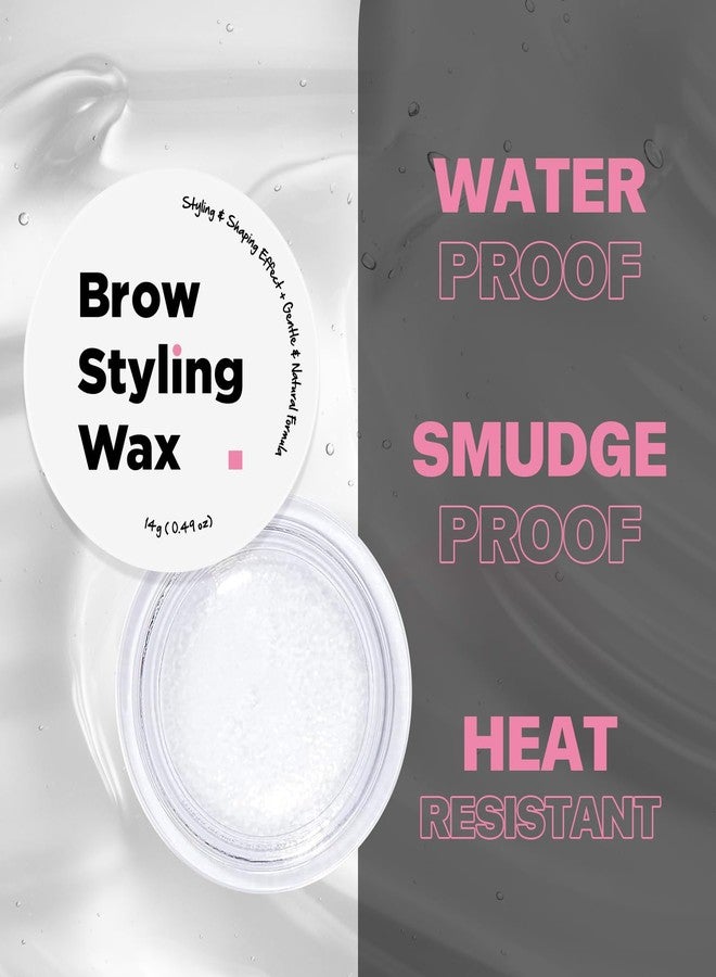 VIOLA HOUSE Brow Styling Wax, Eyebrow Soap, Long-lasting Waterproof Eye Brow Gel, 4D Feathery Eyebrow Soap Kit With Brush-0.49oz - Image 3