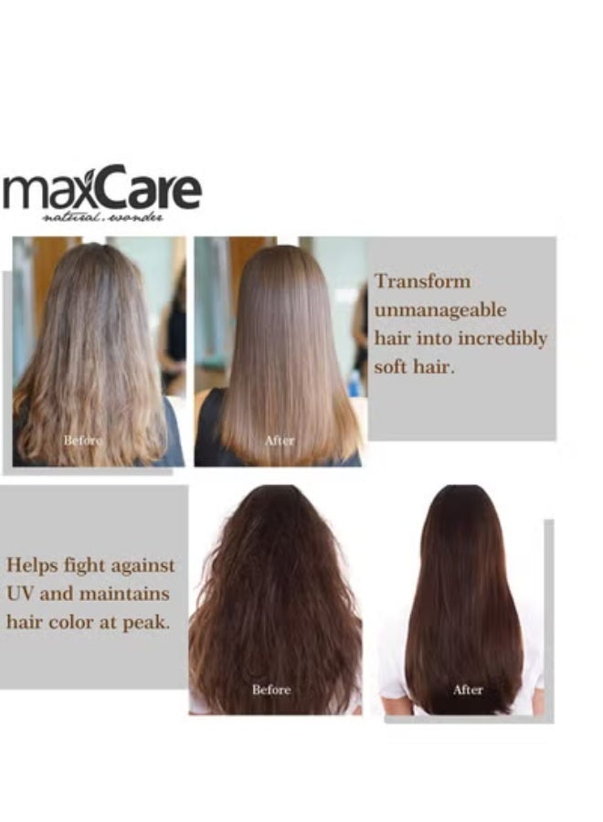 Maxcare Max Care Moroccan Argan Oil Organic Hair Conditioner Sulfate Free Best Deep Moisturizing for Dry Hair Repairs Damaged Hair Safe for Color Treated Hair 300ml - Image 3
