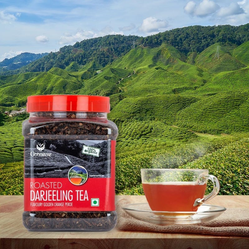 Goodricke Roasted Organic Darjeeling Tea - 250 gm - Image 2