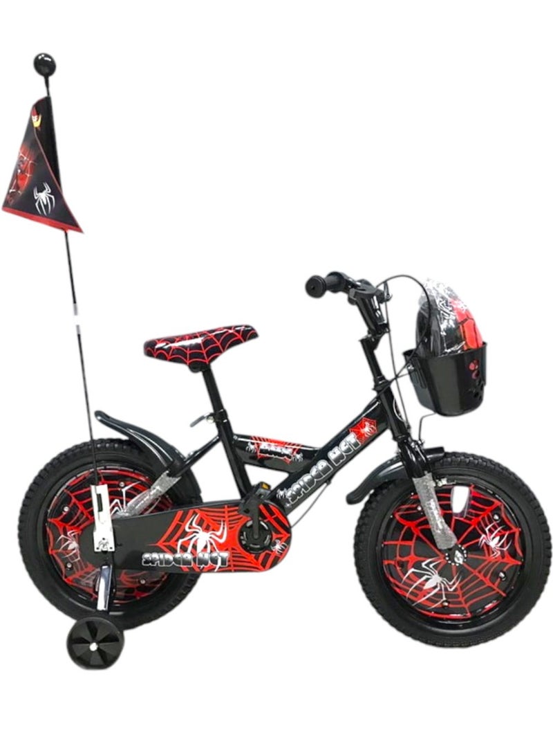 Toy Box Children 12 Inch  Bicycle Bike for Kids with Training Wheels & Basket for Age 2 to 6 years - Image 2