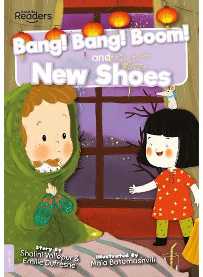 Bang! Bang! Boom! and New Shoes BookLife Readers - Level 00 - Lilac  Ed   1