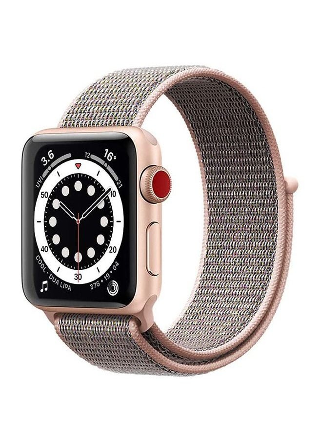 ZUOMIDIE Compatible with Apple Watch Band, Nylon Strap Soft Breathable Velcro Sports Loop Replacement Strap, 42/44mm for iWatch Series 5 Series 4 Series 3/2/1Replacement Straps for Watche  - Image 1