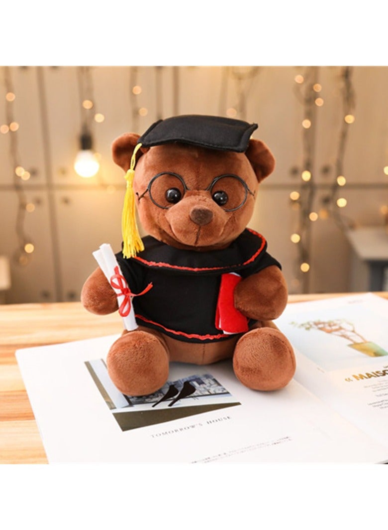general Dr.Graduation Plush, Giant Plush Doll, Cute Animal PhD Toy, Gift for Kids, Girls, and Boys