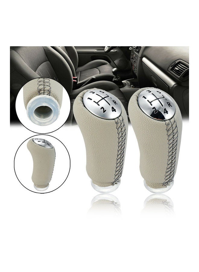 NIBEMINENT 5 Speed Gear Knob Replacement for Renault Laguna - Image 2