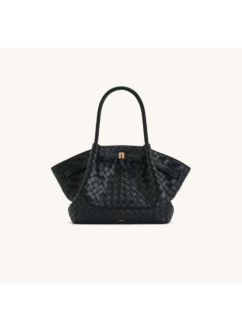JW PEI JW PEI Hana Large Size New Style Women's Single-Shoulder Handheld Bag, Large-Capacity Commuter Tote Bag  - Image 2