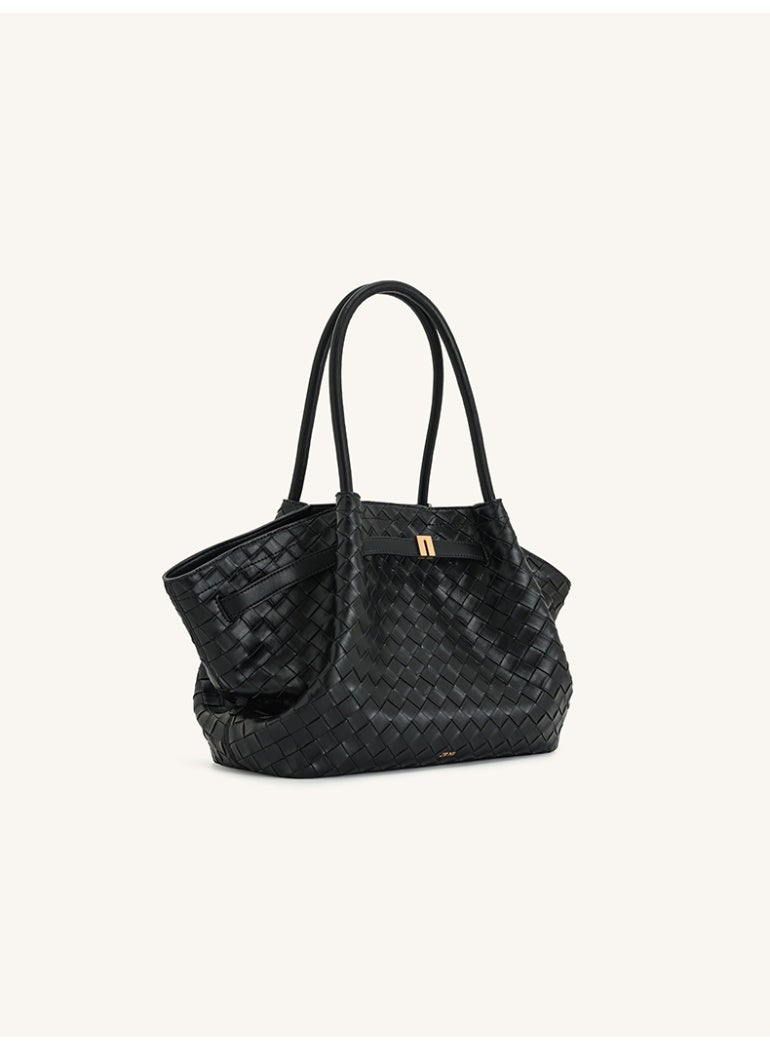 JW PEI JW PEI Hana Large Size New Style Women's Single-Shoulder Handheld Bag, Large-Capacity Commuter Tote Bag  - Image 4
