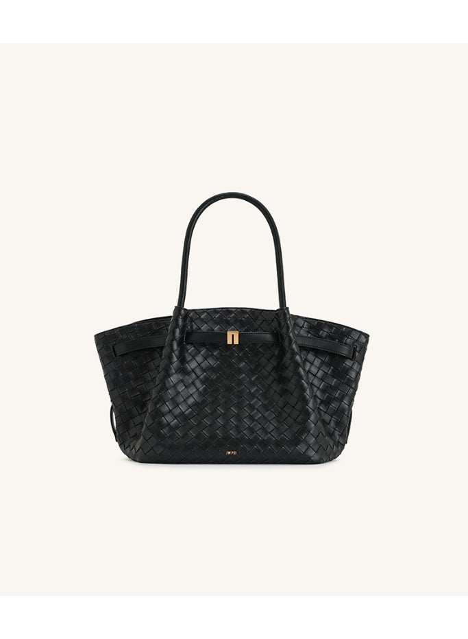 JW PEI JW PEI Hana Large Size New Style Women's Single-Shoulder Handheld Bag, Large-Capacity Commuter Tote Bag  - Image 3