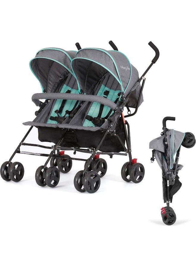 Dream On Me Volgo Twin Umbrella Stroller - Image 1