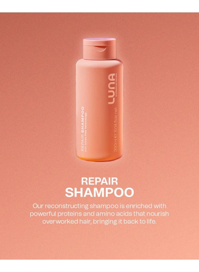 Luna Repair Shampoo 300ml - Image 4