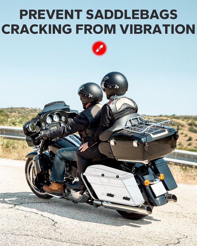Amazicha Rubber Mounts Support Cushion for Harley Touring Road King Glide - Image 2
