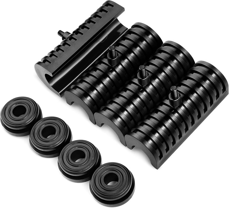 Amazicha Rubber Mounts Support Cushion for Harley Touring Road King Glide - Image 1