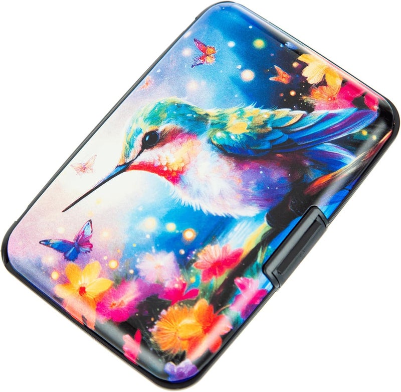 Kaabao Credit Card Holder Small RFID Blocking Wallet Business Metal Slim Mini Aluminum Hard Case for Women Men - Image 1