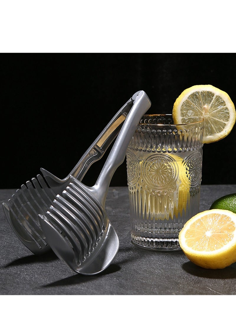 Generic - Lemon Slicer Cut Lemon Clip Orange Potato Clamp Cut Tomato Holder Kitchen Tools - Image 1