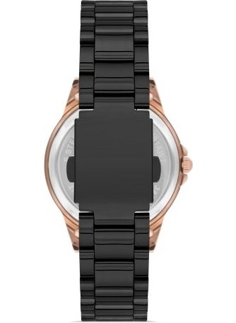 FERRO Black Steel Strap Women's Wristwatch F21091A-R F21091A-R  - Image 3