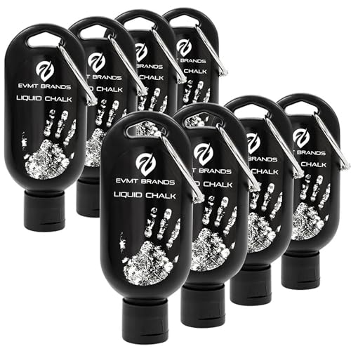 EVMT Brands Liquid Chalk, Mess Free Gym Chalk for Weightlifting, Gymnastics, Rock Climbing, Dancing. Sweat Resistant and Long Lasting for Stronger Grip. Package May Vary. Best Value. - Image 1