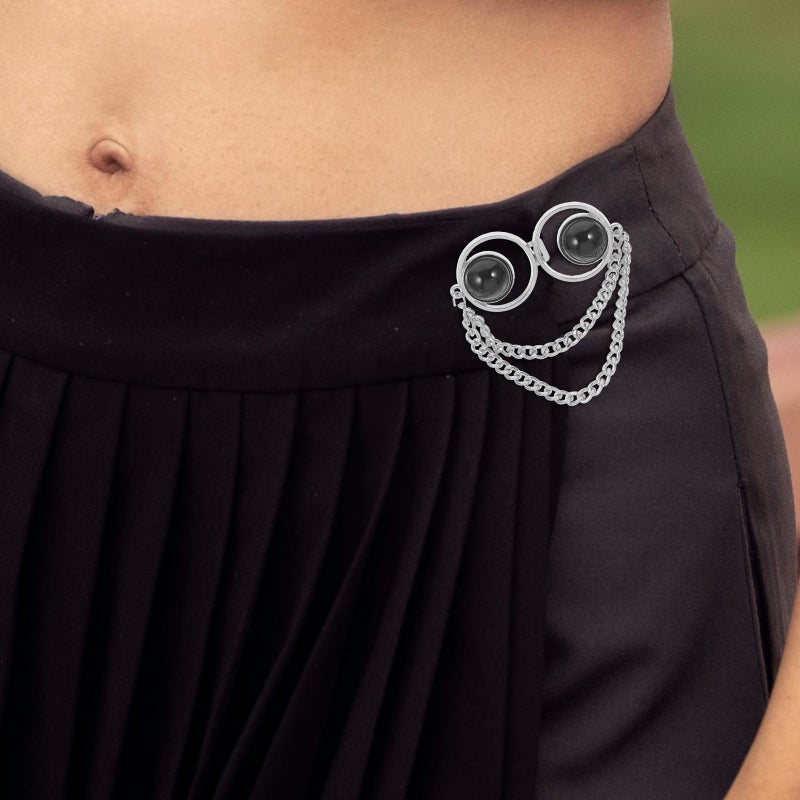 2pcs Pant Waist Tighteners Jeans Button Pants Button Waist Button for Pants - Image 2