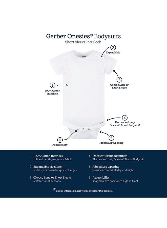 Gerber Gerber Baby 5-Pack Solid Onesies Bodysuits, Black, 12 Months  - Image 3