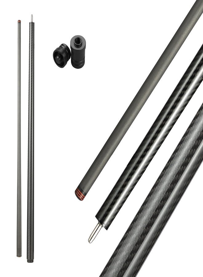 CROWN ME Carbon Fiber Break Pool Cue Stick 20OZ Weight, 13mm Tip Break Carbon Fiber cue, 58" Cue Stick - Image 1