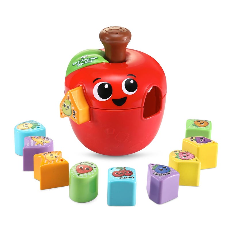 LeapFrog Spin and Change Apple Shape Sorter - Image 3