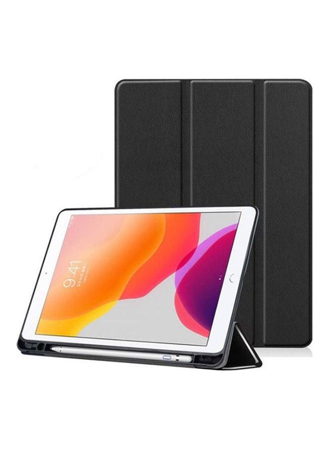 جراب لجهاز Ipad 7Th Gen 10.2 Inch 2019 / Ipad Air 10.5 بوصة 3Rd Gen 2019 / Ipad Pro 10.5 بوصة 2017 مع حامل قلم أسود