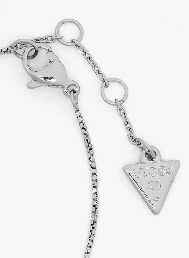 GUESS Crystal Heart Chain Bracelet - Image 4