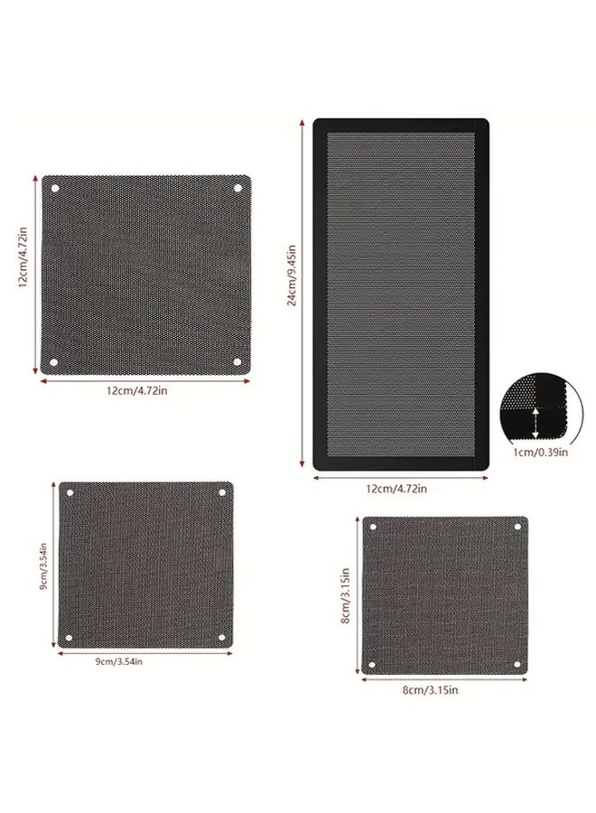 PVC Dust Screen 4.72x9.45 Inch For PC Case Ventilation And Heat Dissipation - Image 2