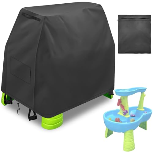 Infowush Kids Water Table Cover For Step 2 Rain Showers Splash Pond Water Table Outdoor Play Toys Cover for water table for toddlers 13 Waterproof Dust Proof Water Table AccessoriesCover onlyE - Image 1