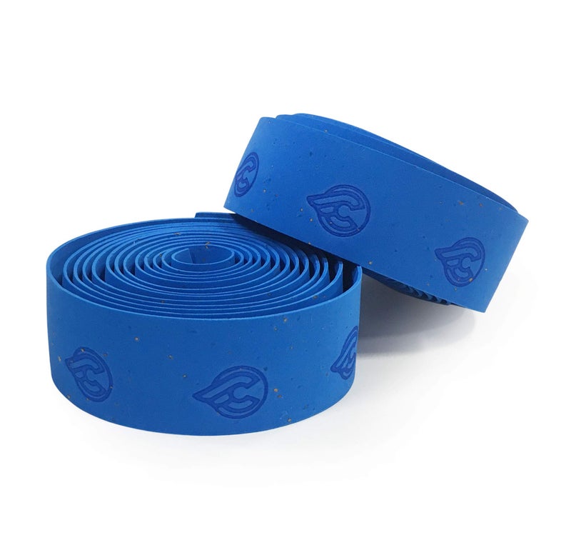 Cinelli Cork Ribbon Handlebar Tape, Blue - Image 1