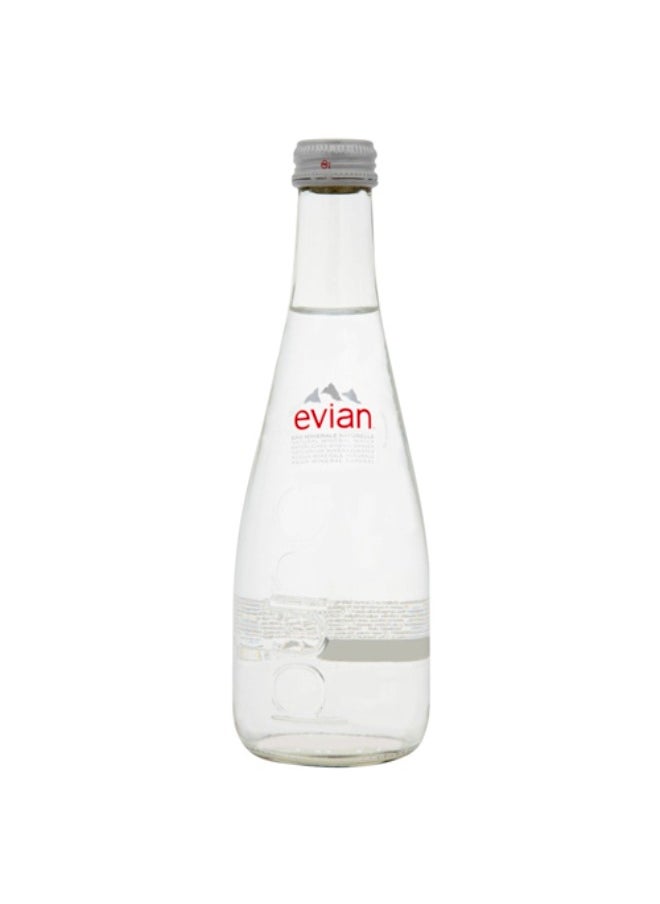 Evian Evian Mineral Water Glass Bottle 33cl 