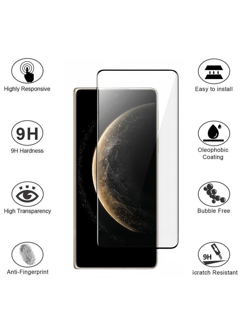 3 in 1 HUAWEI Mate X6 Screen Protector, Front Tempered Glass Screen Protector& Camera Protector & Inside Hydrogel Film - High Transparency Full Coverage Shield for Scratch & Impact Protection