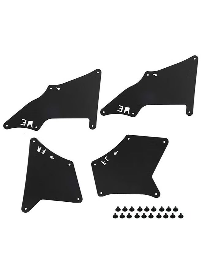 Ailily Splash Shield with Clips Splash Guards Fender Liner Shields Fit for 2003-2020 Toyota 4Runner, for 2007-2014 FJ Cruiser - Image 1