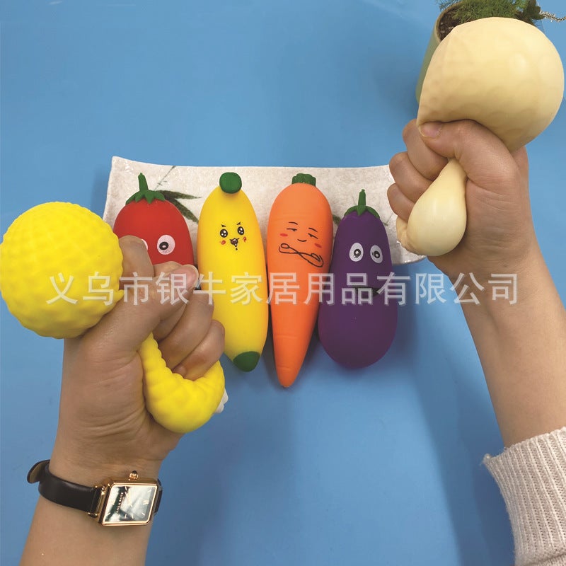 ألعاب الضغط بالفواكه والخضروات - لعبة تخفيف الضغط من TPR - Image 3