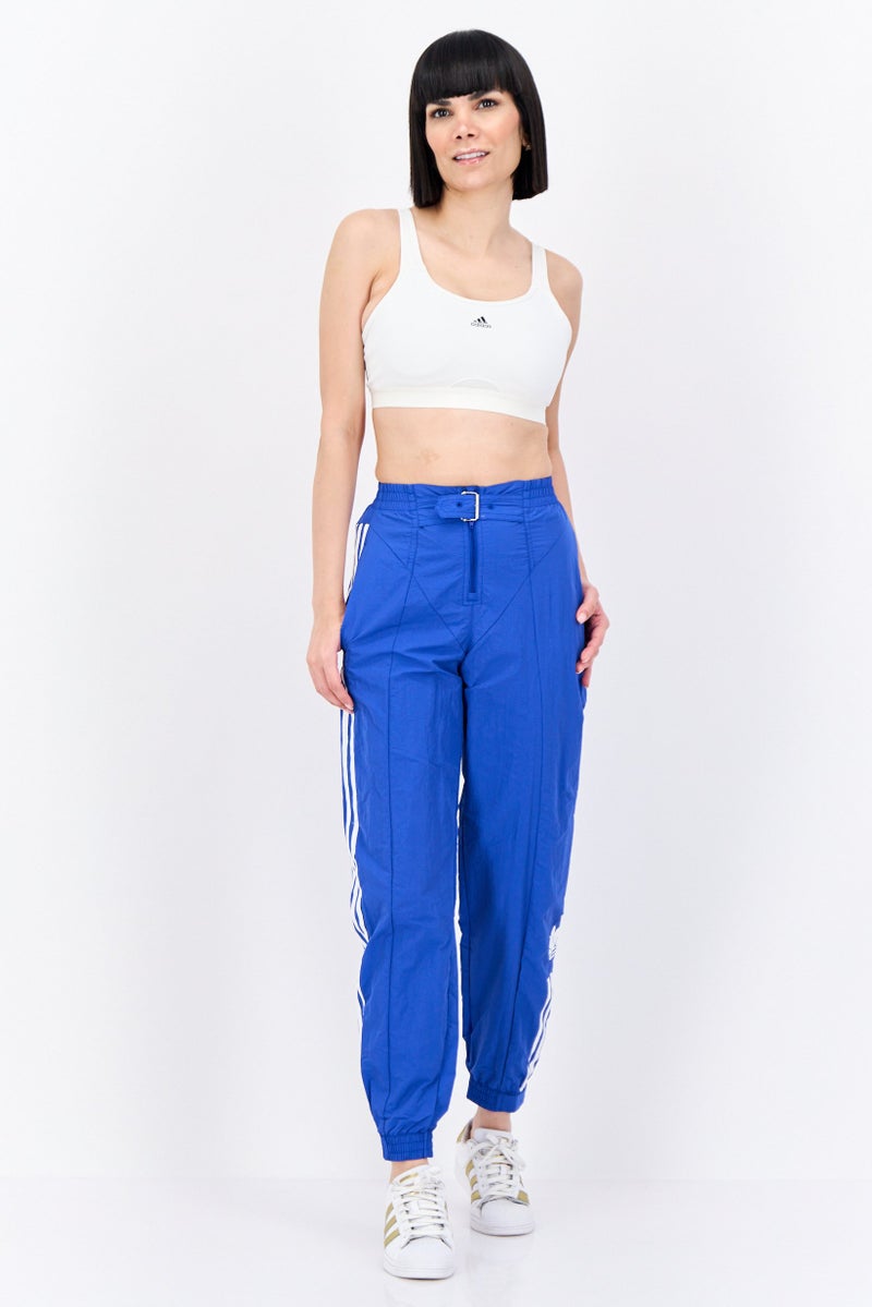 adidas Originals Women Sportswear Fit Outdoor Track Pants, Blue - Image 4
