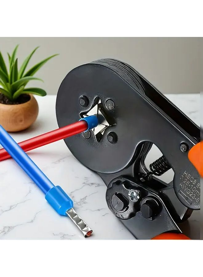 Unboxing Artifact Color Wire Connector Crimping Pliers Anti Slip Grips For Home Electrical Automotive Wiring - Image 2
