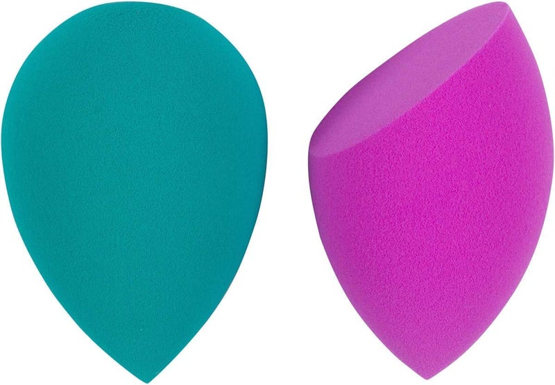 Cala Duo makeup purple teal blending sponges