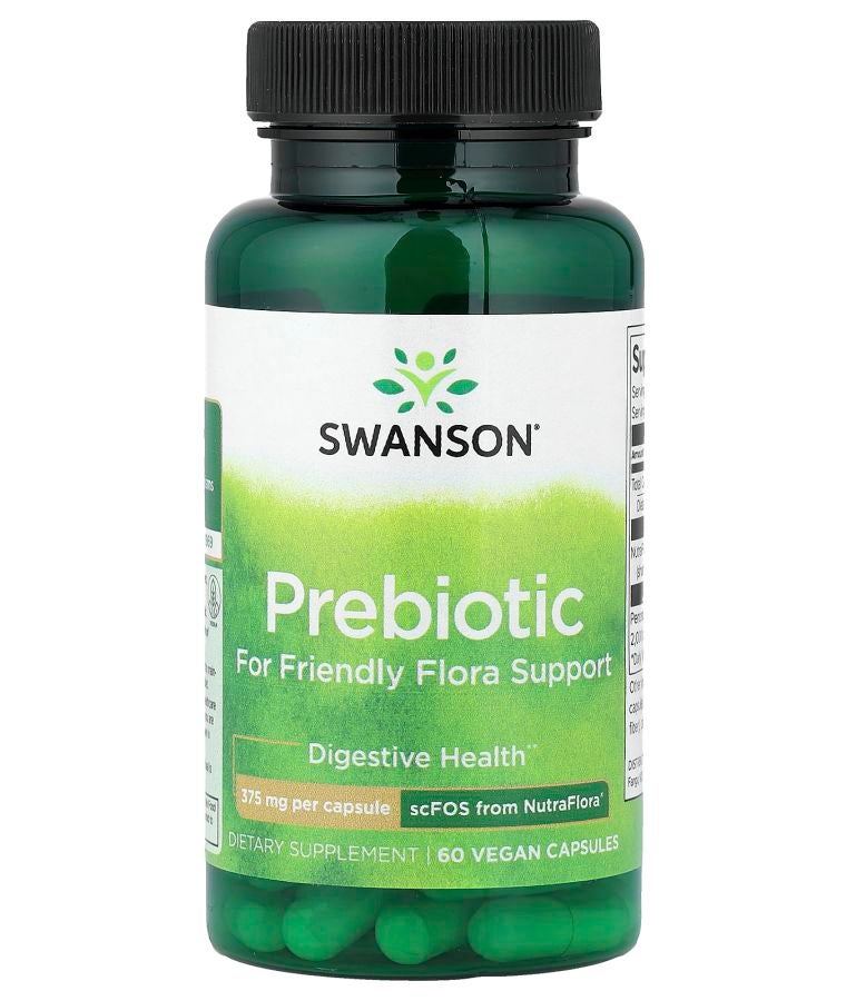 Prebiotic For Friendly Flora Support 60 Vegan Capsules