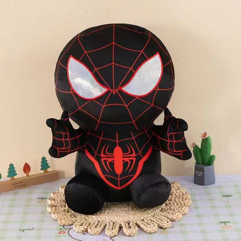 Black Spider-Man Figure - 25cm