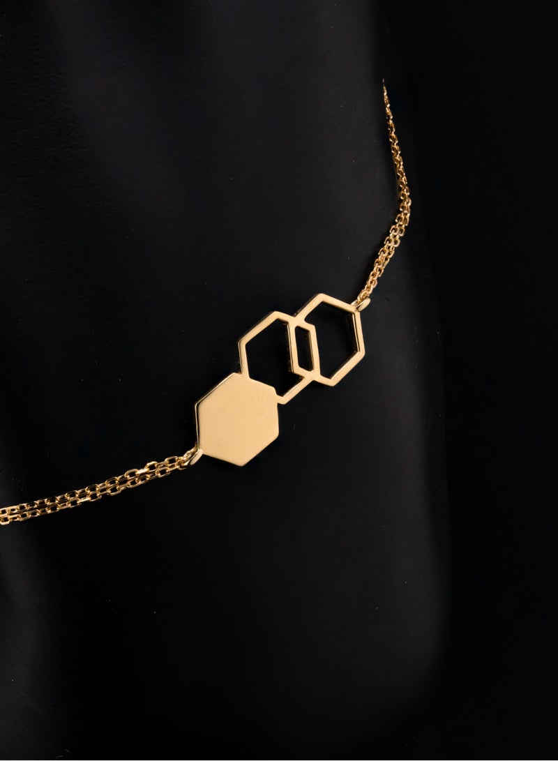 AAZ Jewellery L.L.C Hive 18K Gold Bracelet - Image 5