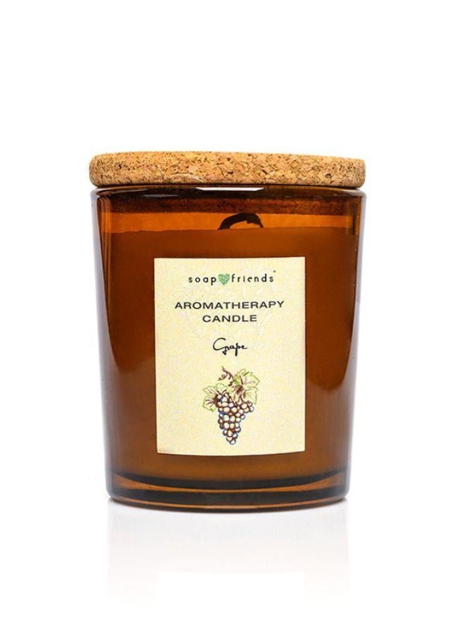 Soap&Friends Soap&Friends Grape Essence Aromatherapy Candle 230ml – Natural Soy Wax – Juicy Fruity Scent – Eco-Friendly and Biodegradable – 50 Hour Burn for Tranquility and Balance  - Image 3