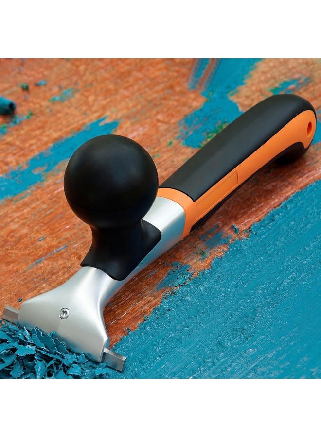 Onemake Premium Ergonomic Carbide Scraper - 2-1/2", Heavy-Duty Tool for Wood, Metal, Glass & Floors, Removal on Various Surfaces Dry Glaze, Stains, Putty, Scratches, Rust, Paint, Glue, Varnish, Resin - 65 mm - Image 1