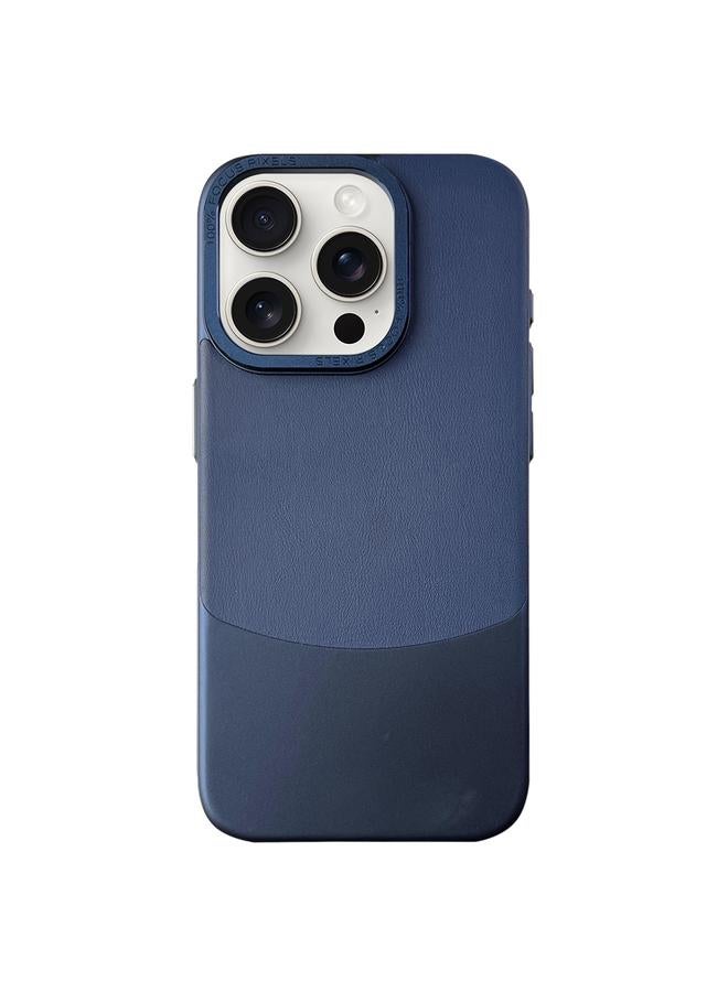 The Bros Case For iPhone 15 Pro Max Napa Texture PC + Leather Phone Case 