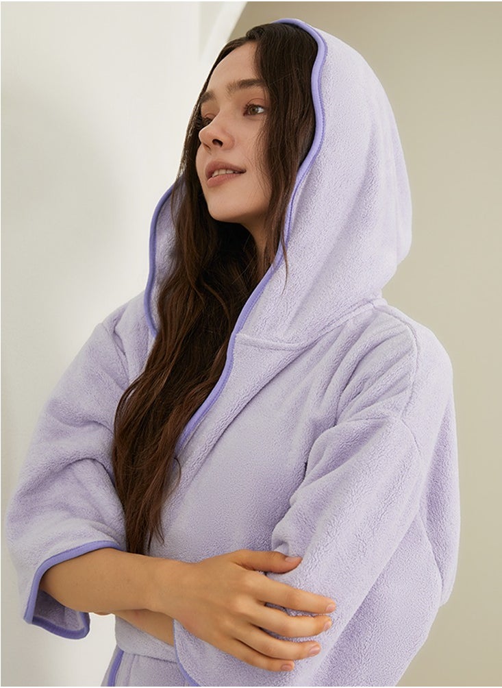 Reefi Reefi Bathrobe Purple  - Image 3