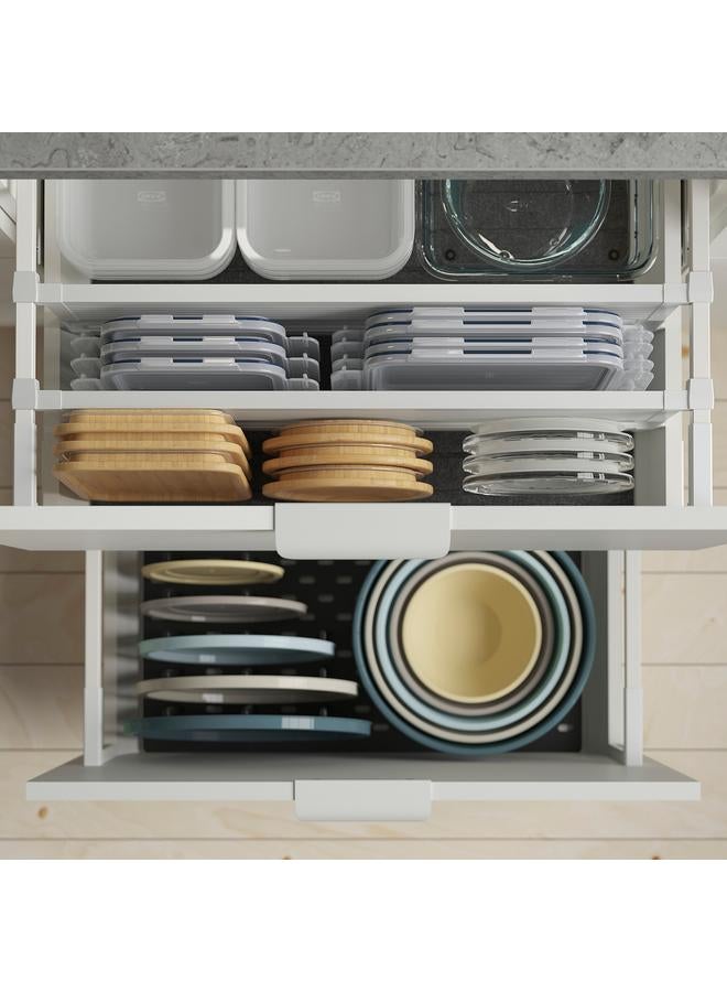 Zaboon Bowl With Lid, Set Of 5, Mixed Colours - Image 5