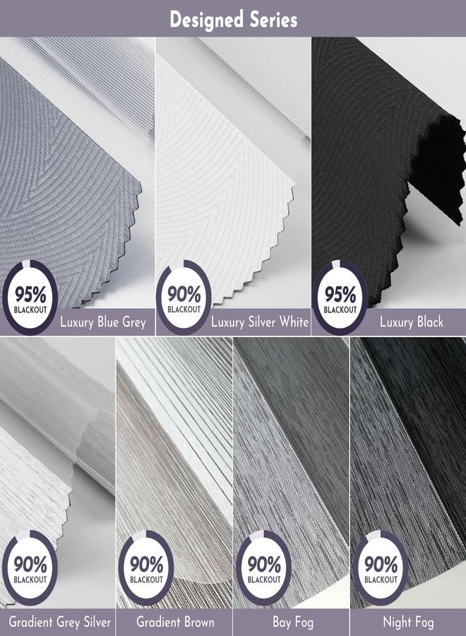 Graywind Zebra Blinds Fabric Sample 10 Colors - Image 4
