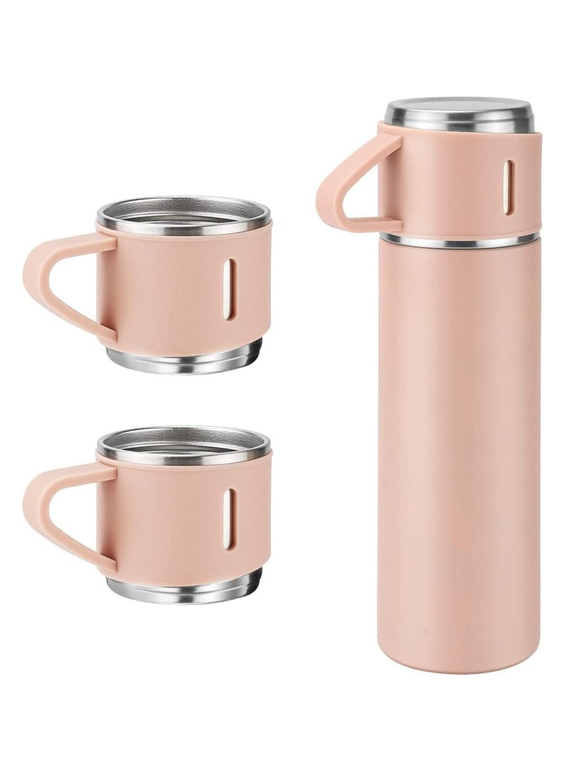 Stainless Steel Insulated Thermal Cup Pink - Image 3