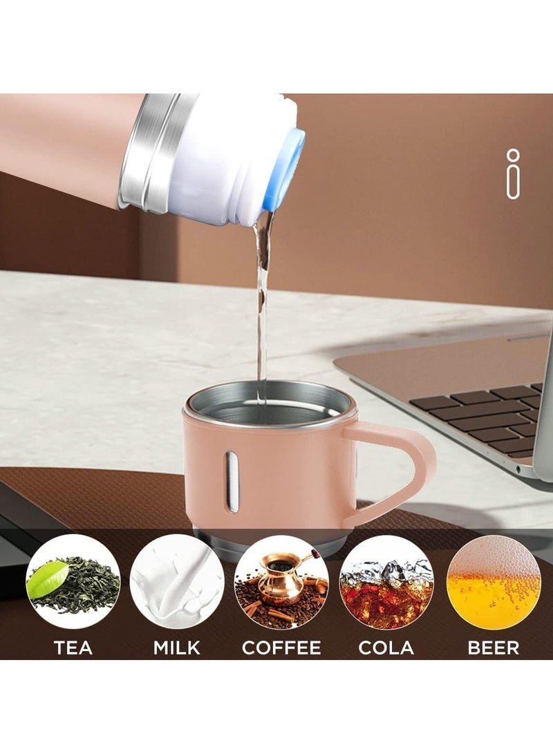 Stainless Steel Insulated Thermal Cup Pink - Image 4