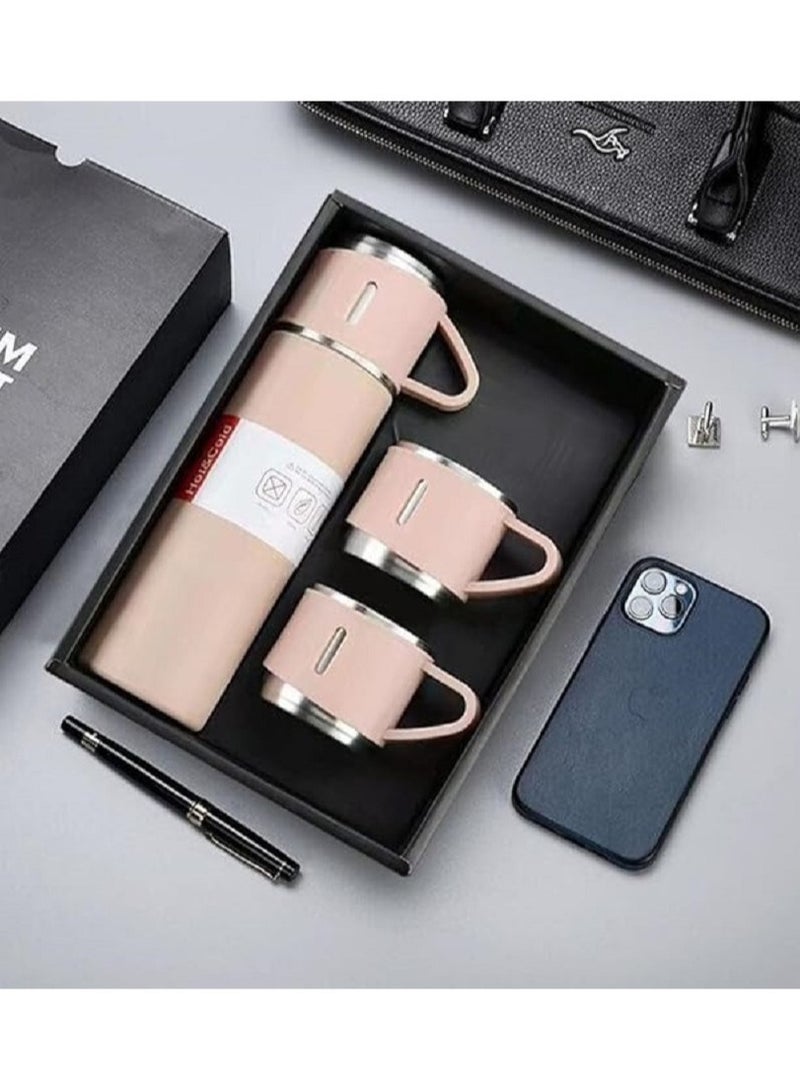 Stainless Steel Insulated Thermal Cup Pink - Image 1