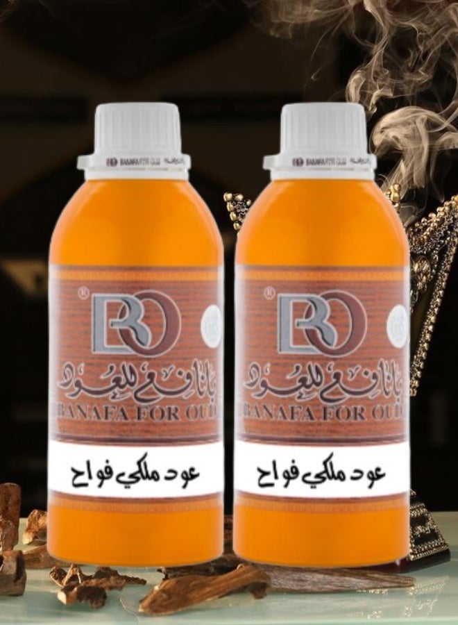 بانافع 2 قطع دهن عود ملكي فواح 500 جرام - Image 1