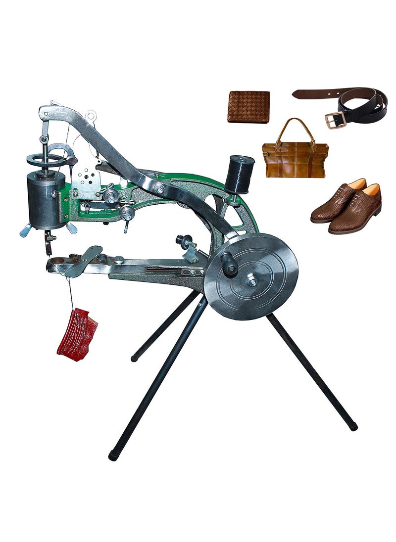 ColouredPeas ColouredPeas the Latest Upgraded Version 10 Bearings Shoe Repair Hand Sewing Machine Shoe Cobbler Machine with Nylon Line Manual Mending for ShoesBagsClothesQuiltsCoatsTrousers 